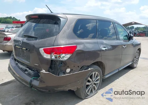 2015 Nissan Pathfinder S from USA, damaged, VIN 5N1AR2MM5FC640419